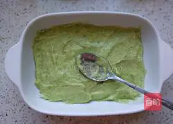 Illustration of how to make two-color yam and shrimp cake 5