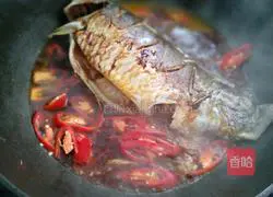 Braised crucian carp recipe 5