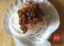 Illustration of how to make steamed scallops with garlic vermicelli 8