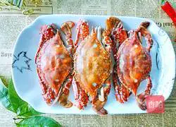 Illustration of how to make steamed swimming crabs 6