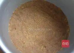 Illustration of how to make six-inch mango cheese mousse cake 1