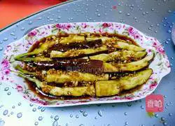 Steamed eggplant.Recipe 6