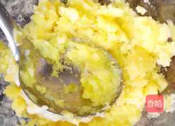 Illustration of the original okra and chestnut mashed potatoes 2