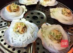 How to steam scallops with vermicelli Illustration 4