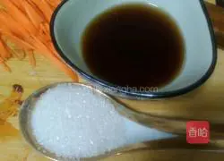 Illustration of how to make fish-flavored shredded pork rice bowl 4