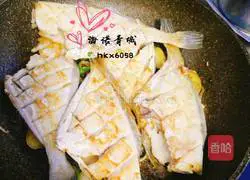 Illustration of how to make pan-fried grilled fish 6