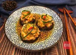 Illustration of how to make mushrooms and shrimps 8