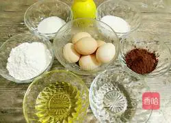 Cocoa Chiffon Cake Recipe Illustration 2