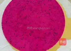 Illustration of how to make dragon fruit mousse ✌👏 7