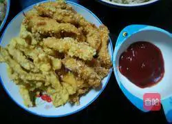 Illustration of Crispy Fried Chicken Tenders 11