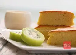 Old-flavored yogurt cake ( Water bath method) illustration 1