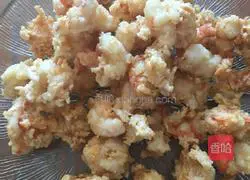 Illustration of how to make fried shrimp segments 9