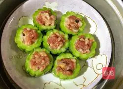 Illustration of how to make bitter melon 9