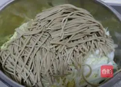 Illustration of how to make shredded cabbage and tofu 3