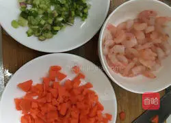 Illustration of how to make Spanish baked rice 2