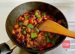 Illustration of how to make braised chicken and rice 15