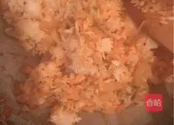 Illustration of Korean kimchi fried rice 3