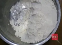 Illustration of how to make oatmeal noodles 1