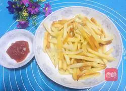 Illustration of how to bake French fries 5
