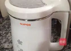 Illustration of how to make kidney bean curd (lazy bean curd) 3