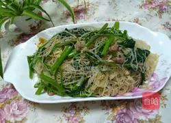 Illustration of home-style fried rice noodles 6