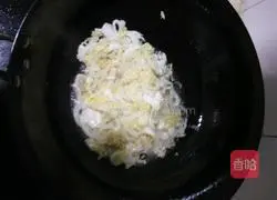 Illustration of how to make pickled cabbage and tofu 3