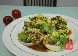 Egg floss and minced pork Illustration of how to do it 10