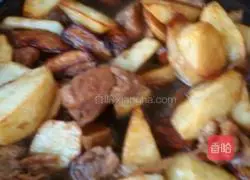 Potato stewed beef Practice illustration 3