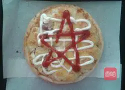 Fish balls~Illustration of how to make banana double flavor pizza 6