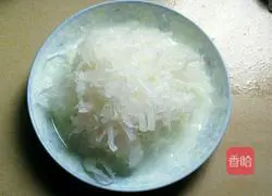 Illustration of how to make crystal radish balls 1