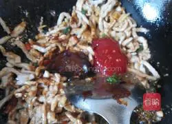 Illustration of how to make Shen Ji Jing Sauce Shredded Pork 6