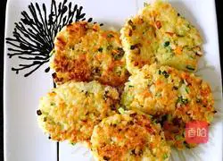 Rice vegetable pancake recipe 6