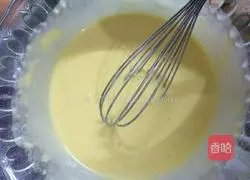 Illustration of how to make chiffon cake 2