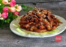 Illustration of how to make shredded pork with sauce 8