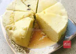 Yoghurt Blueberry Cotton Cake Recipe Illustration 15