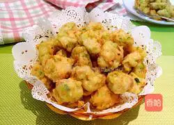 Illustration of how to make radish meatballs 11