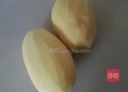 Illustration of how to make French fries 1