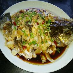 Private steamed seabass