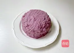 Toast version of low-calorie taro cake recipe 8