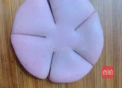 Illustration of how to make Sakura Crispy Pigment-free Dragon Fruit Version 11