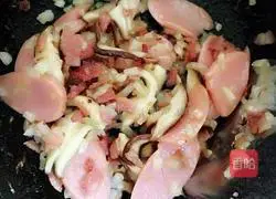 Illustration of how to make pizza in a pan 8