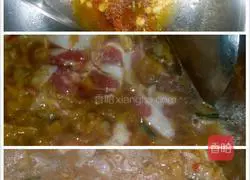 Illustration of how to make pickled cabbage and noodles 5