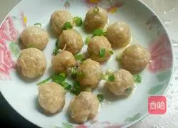 Illustration of how to make crystal radish meatballs 10