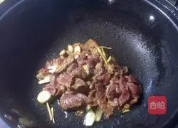 Illustration of how to stir-fry beef 4