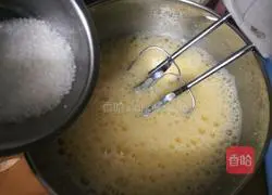 Illustration of how to make silk cake 4