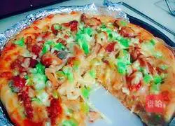 New Orleans BBQ Pizza Recipe Illustration 9