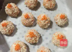 Corn, Carrot, Glutinous Rice and Pearl Meatballs Recipe Illustration 12