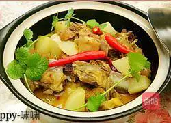 Illustration of how to cook mutton in clay pot 13