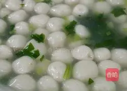 Illustration of how to make jade pearl meatballs 1
