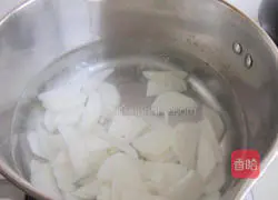 Illustration of how to make fried yam and mutton 2